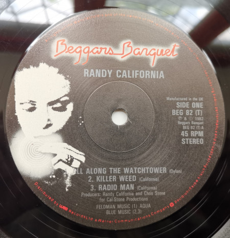 Randy California – сингъл All Along The Watchtower - Img 3