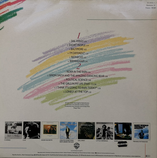 Randy Newman – албум The Best Of - Img 2