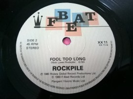 Rockpile ‎– сингъл Teacher Teacher - Img 4