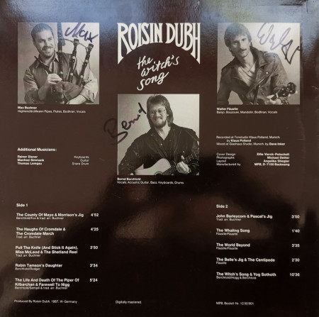 Roisin Dubh – албум The Witch's Song - Img 2