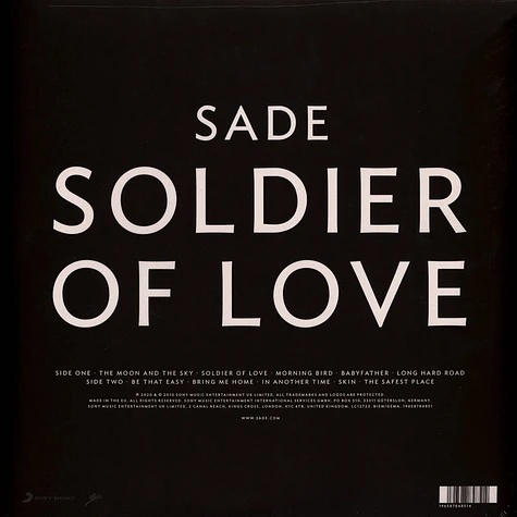 SADE - SOLDIER OF LOVE (1 x LP) - Img 2