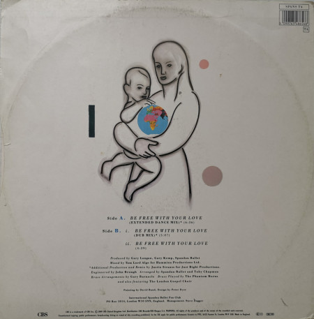 Spandau Ballet – сингъл Be Free With Your Love - Img 2