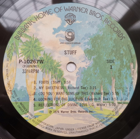 Stuff ‎– албум Stuff - Img 3