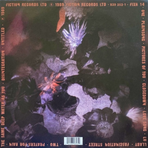 The Cure – албум Disintegration - Img 2