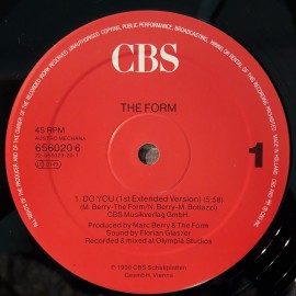 The Form ‎– сингъл Do You - Img 4