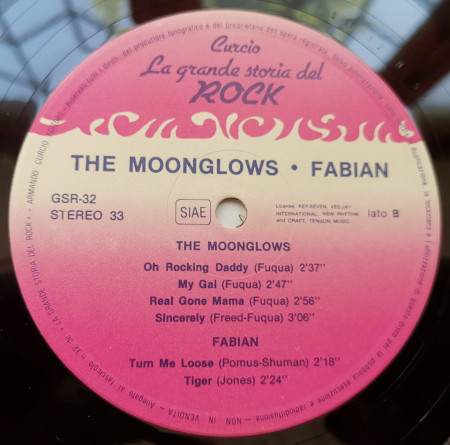 The Orioles / Bobby Vee / The Moonglows / Fabian – албум The Orioles / Bobby Vee / The Moonglows / Fabian - Img 3