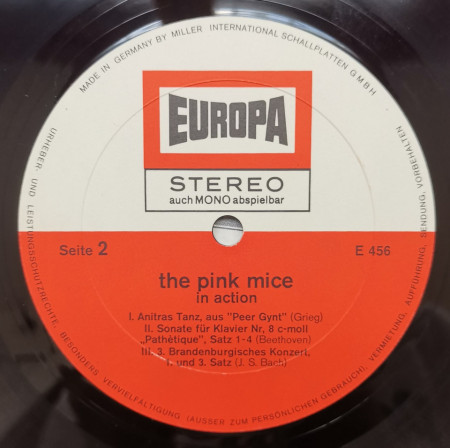The Pink Mice – албум In Action - Img 2