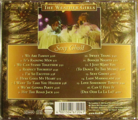 The Weather Girls – албум Sexy Ghost (CD) - Img 2