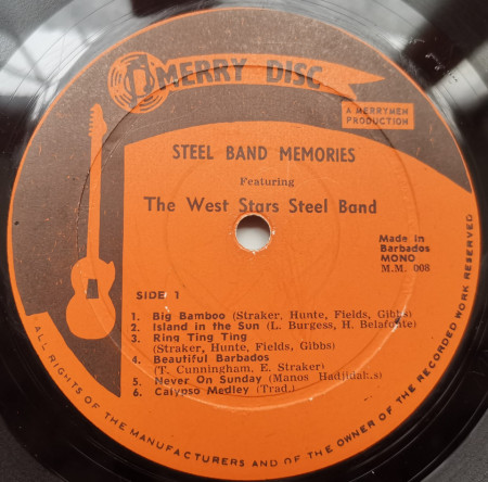 The West Stars Steel Band – Steel Band Memories - Img 3