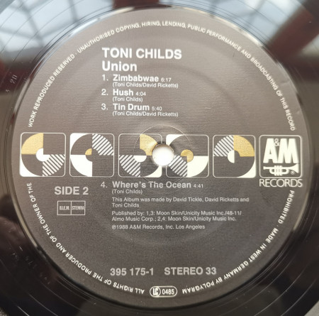 Toni Childs – албум Union - Img 2
