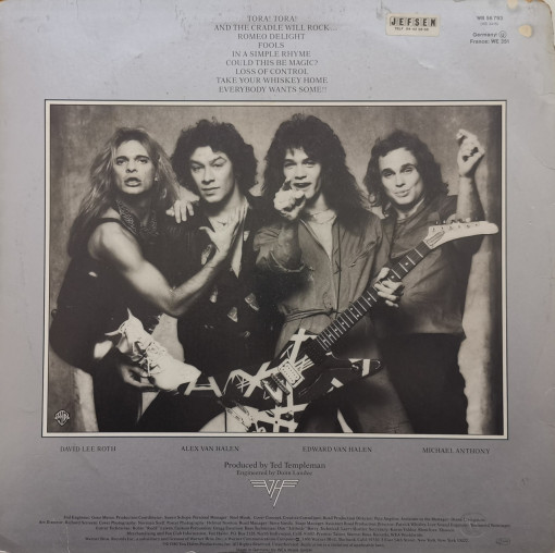 Van Halen – албум Women And Children First - Img 2
