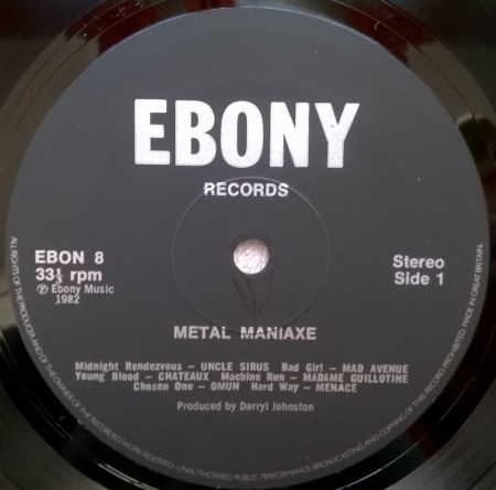 Various ‎– албум Metal Maniaxe - Img 2