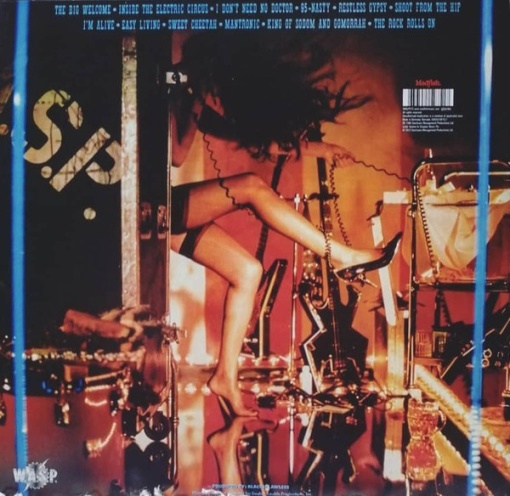 W.A.S.P. – албум Inside the Electric Circus - Img 2