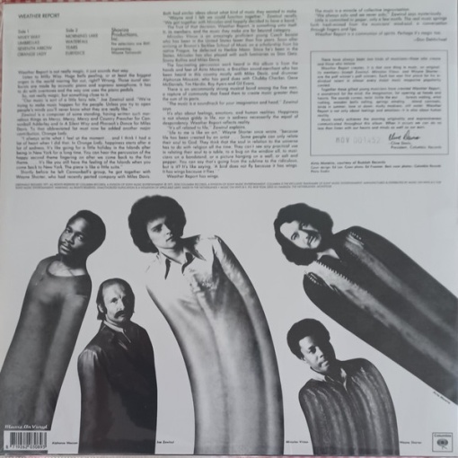 WEATHER REPORT - албум WEATHER REPORT - Img 2