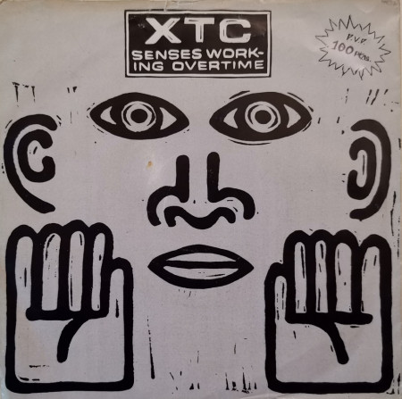 XTC ‎– сингъл Senses Working Overtime