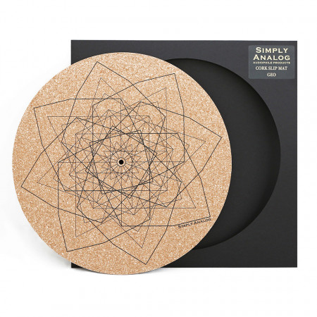 Коркова подложка с принт Geo - Simply Analog
