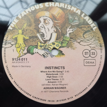 Adrian Wagner – албум Instincts - Img 3