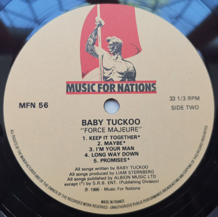 Baby Tuckoo – албум Force Majeure - Img 3