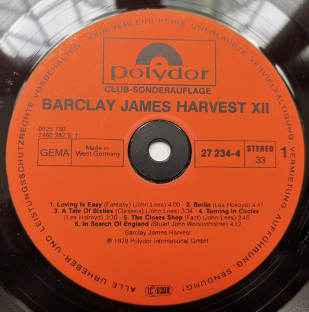 Barclay James Harvest – албум XII - Img 3