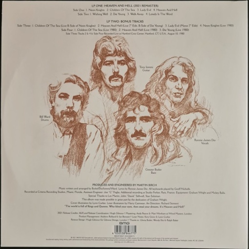 Black Sabbath – албум Heaven And Hell - Img 2