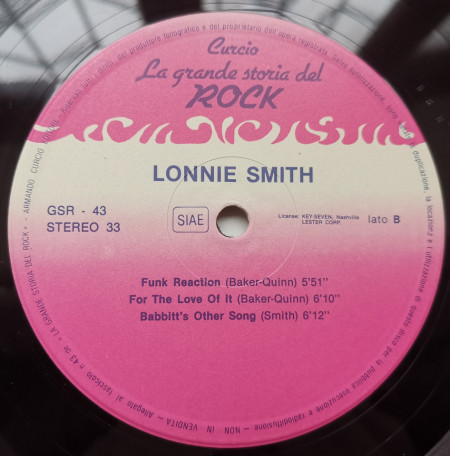 Brook Benton / Lonnie Smith – албум Brook Benton / Lonnie Smith - Img 3