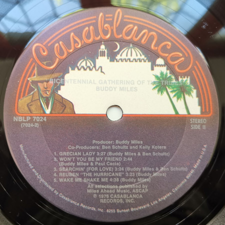 Buddy Miles – албум Bicentennial Gathering Of The Tribes - Img 3