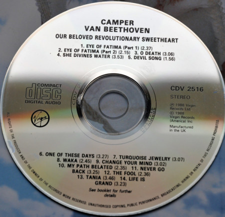 Camper Van Beethoven ‎– албум Our Beloved Revolutionary Sweetheart (CD) - Img 3
