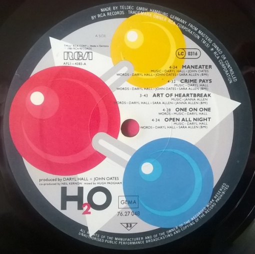 Daryl Hall and John Oates – албум H₂O - Img 3