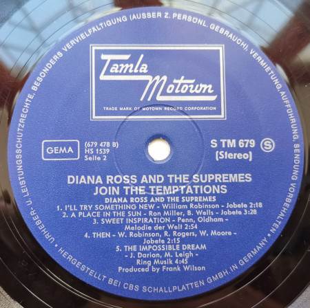 Diana Ross &amp; The Supremes Join The Temptations – албум Diana Ross &amp; The Supremes Join The Temptations - Img 3