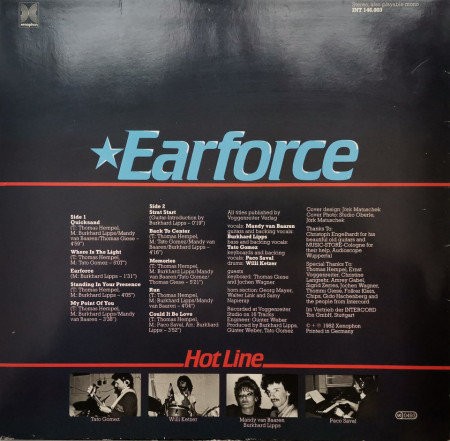 Earforce – албум Hot Line - Img 2