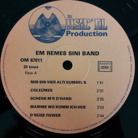 Em Remes Sini Band – албум Rock n' Roll in Elsässisch - Img 4