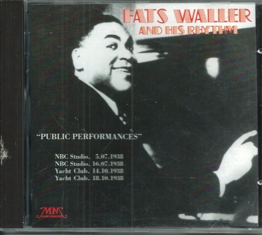 Fats Waller and His Rhythm – албум Public Performances (CD)