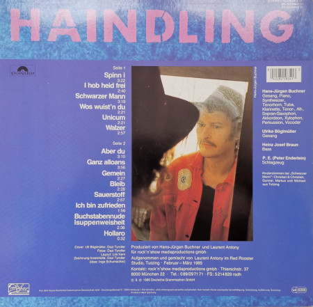 Haindling – албум Spinn I - Img 2