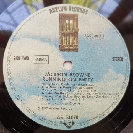 Jackson Browne – албум Running On Empty - Img 2