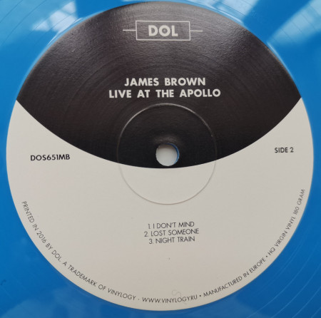 James Brown – албум Live At The Apollo - Img 3