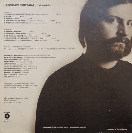 Jarosław Śmietana – албум Talking Guitar - Img 2