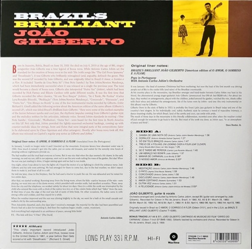 João Gilberto – албум Brazil's Brilliant - Img 2
