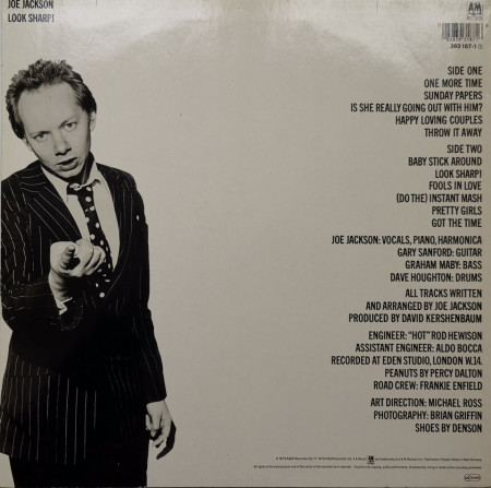 Joe Jackson – албум Look Sharp! - Img 2