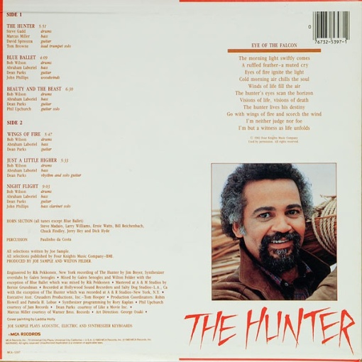 Joe Sample – албум The Hunter - Img 2