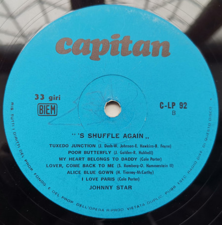 Johnny Star – албум 'S Shuffle Again - Img 3