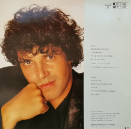 Julien Clerc – албум Femmes, Indiscrétion, Blasphème - Img 2