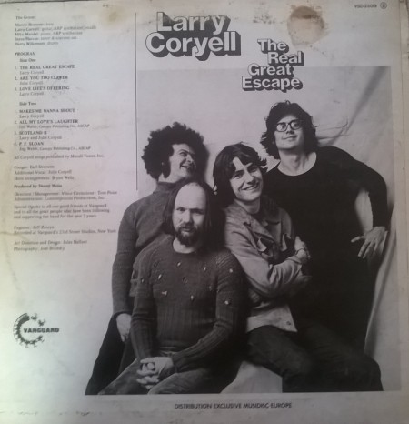 Larry Coryell ‎– албум The Real Great Escape - Img 2