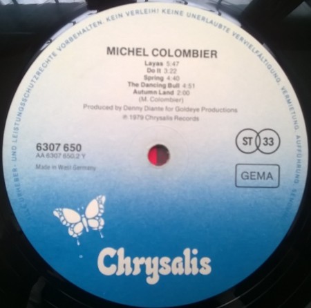 Michel Colombier ‎– албум Michel Colombier - Img 2
