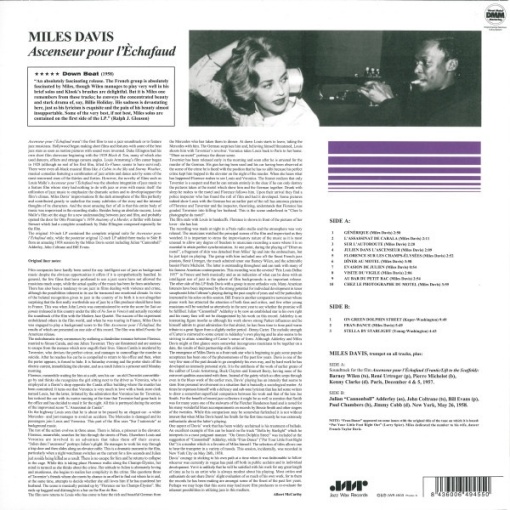 MILES DAVIS - ASCENSEUR POUR L'ECHAFAUD (1 x LP) - Img 2