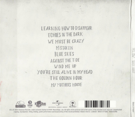 Milow ‎– албум Silver Linings (CD) - Img 2