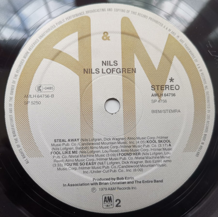 Nils Lofgren – албум Nils - Img 3