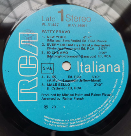 Patty Pravo – албум ...Munich-Album... - Img 3
