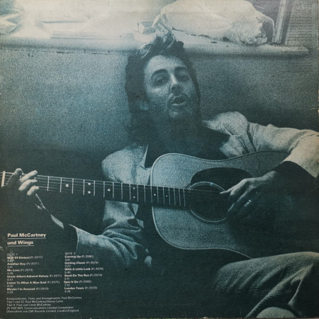 Paul McCartney Und Wings – албум Paul McCartney And Wings - Img 2