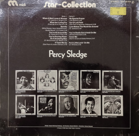 Percy Sledge – албум Star-Collection - Img 2