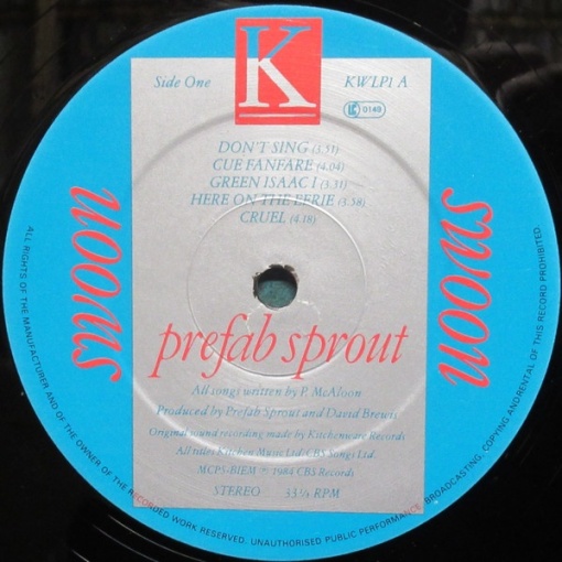 Prefab Sprout – албум Swoon - Img 2